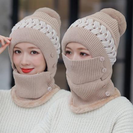High - quality one - piece winter hats