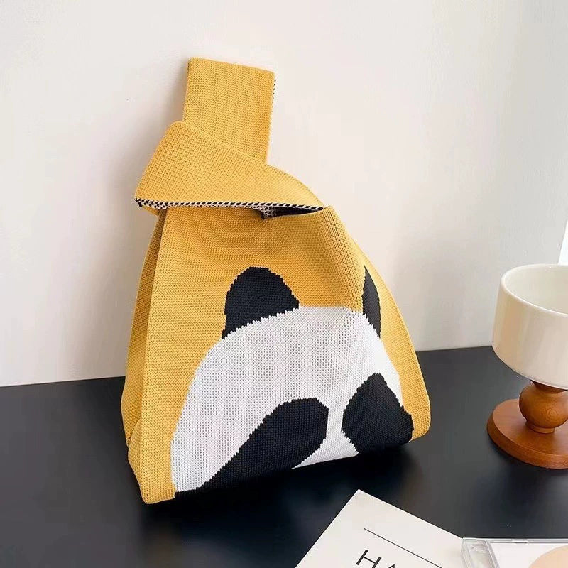 High - quality hand - held knitted bag (20cm * 36cm)