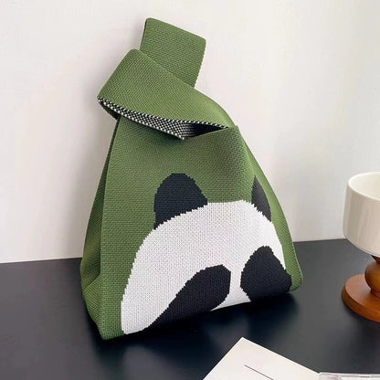 High - quality hand - held knitted bag (20cm * 36cm)